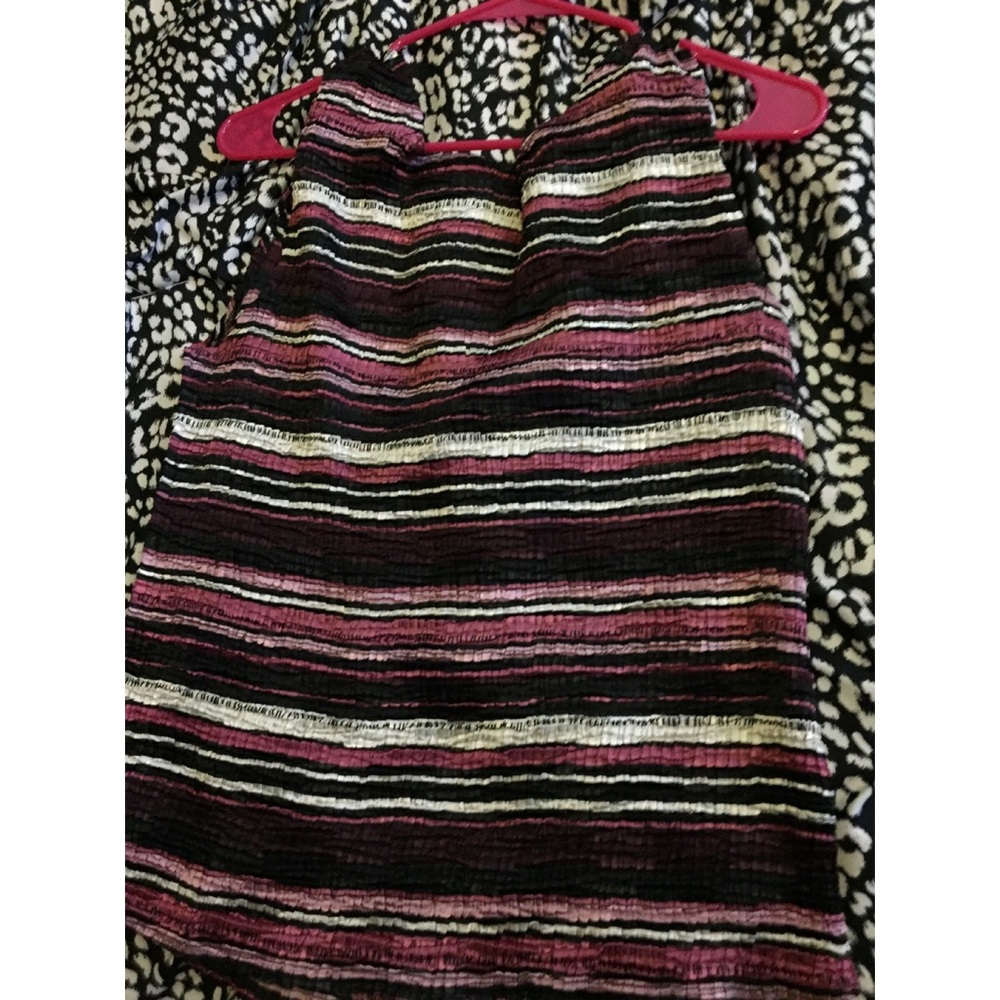 Casual Corner Striped Stretchy Tank Top